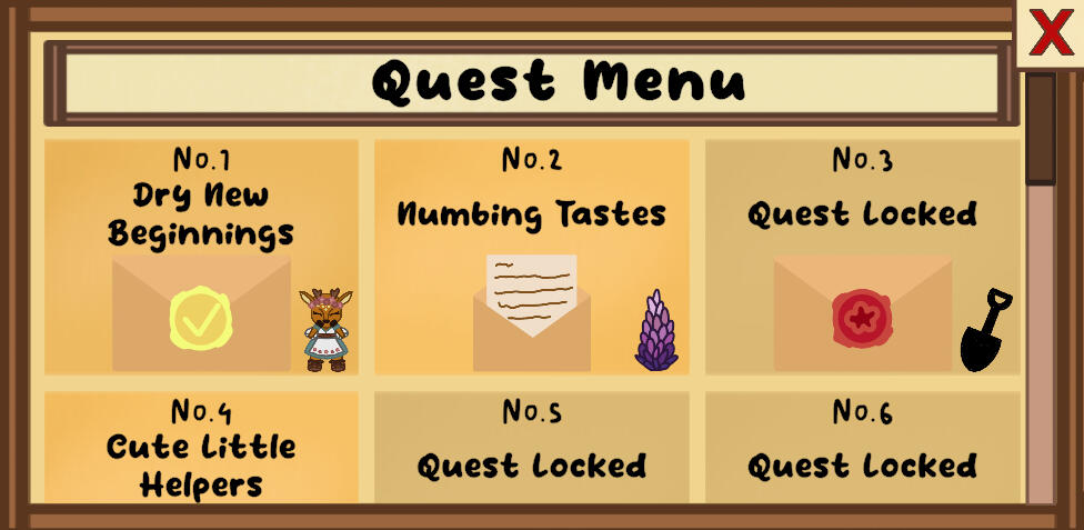 Quest Menu