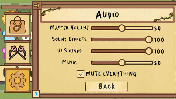 Adjustable Settings